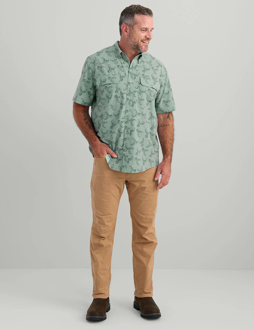 Huntley Short Sleeve Button-Down - Image 4