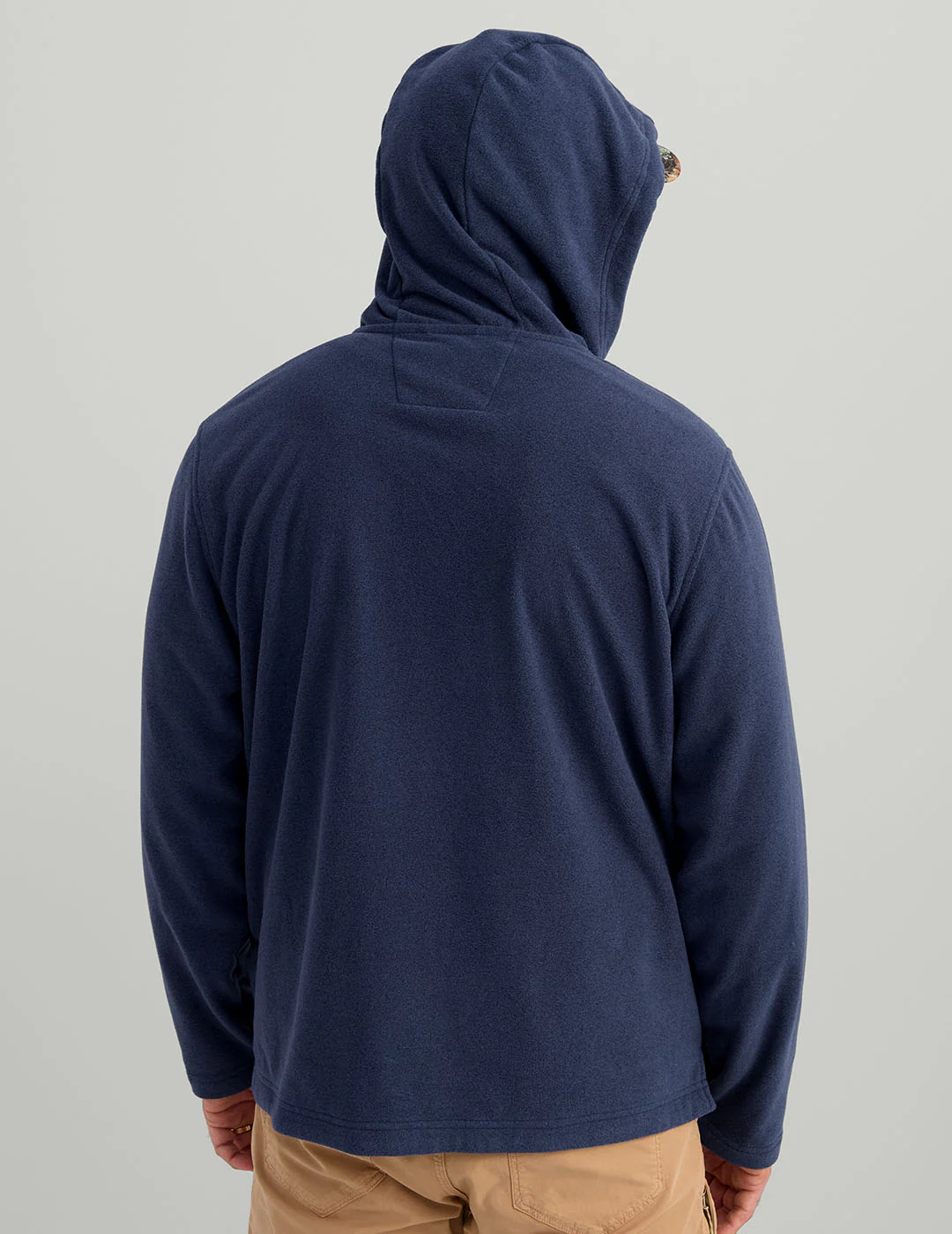 Still Trad Snap Fleece Hoodie - Image 5
